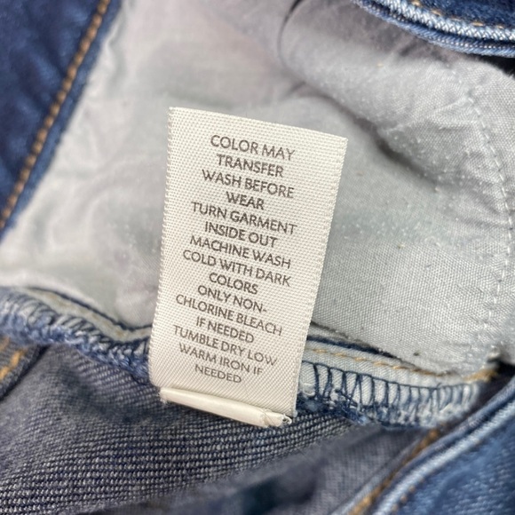 J.Jill Stretch Skinny Medium Dark Wash Jeans Size 6 - Picture 13 of 14